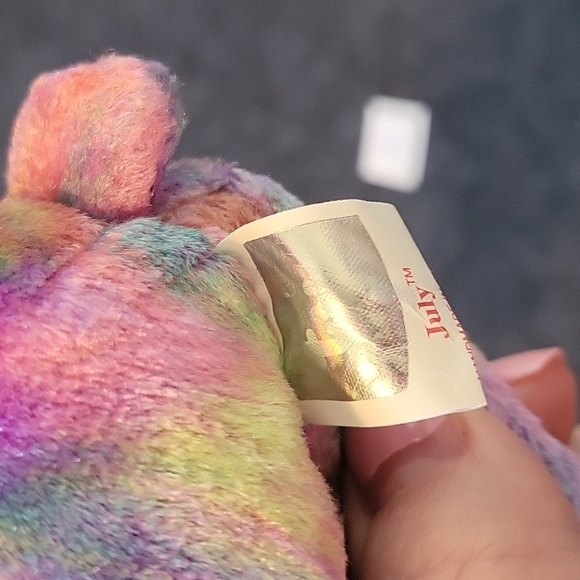 🌴3/$15🌴 July Birthday Bear kids/adults teddy bear red kids plush celebrate - Picture 7 of 9